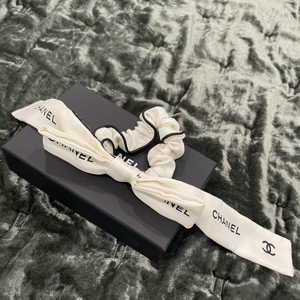 Brand New Chanel Hair Scrunchie